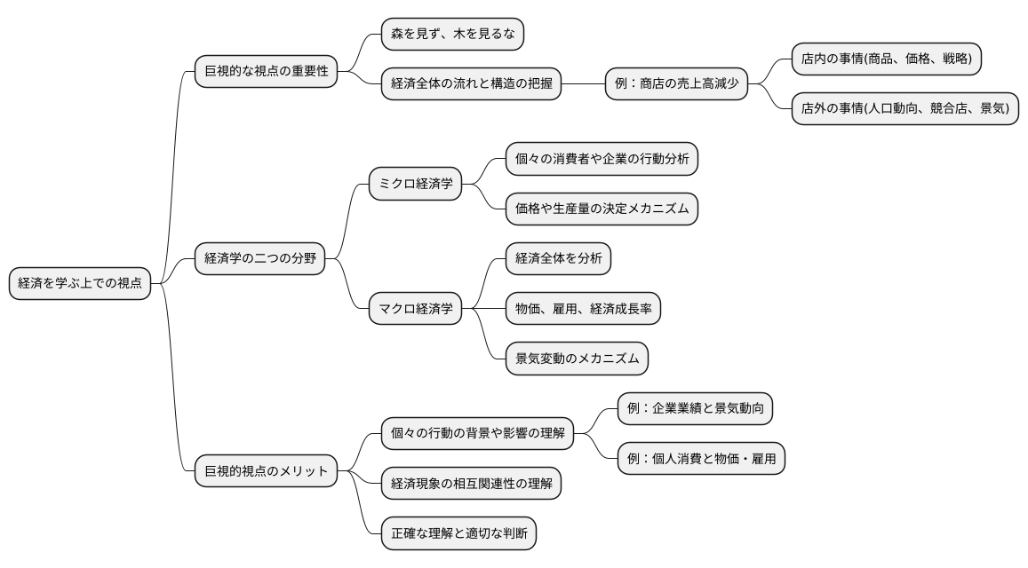 巨視的視点の必要性