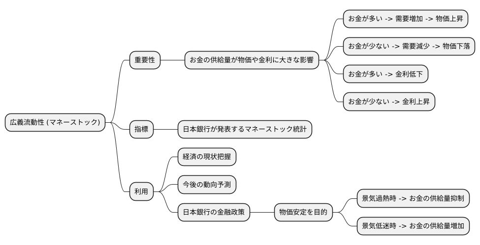 広義流動性とは