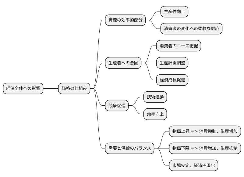 経済全体への影響