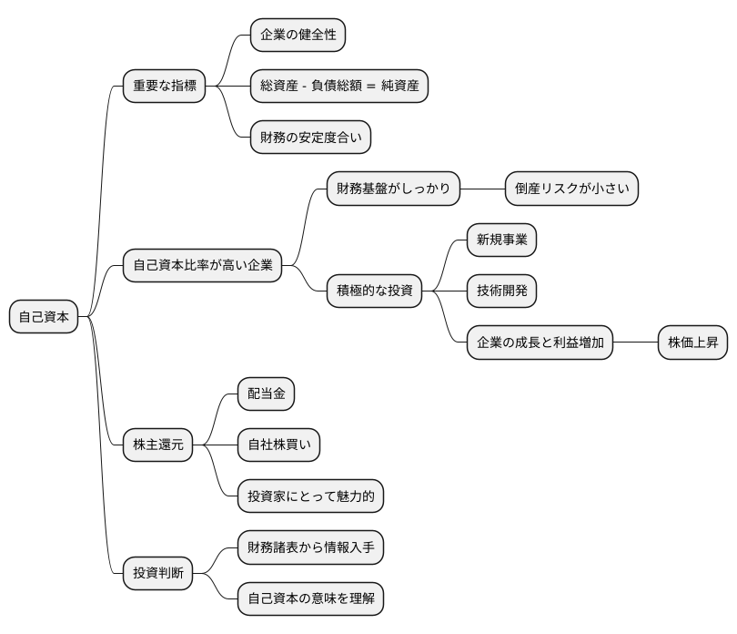 投資判断における自己資本の活用